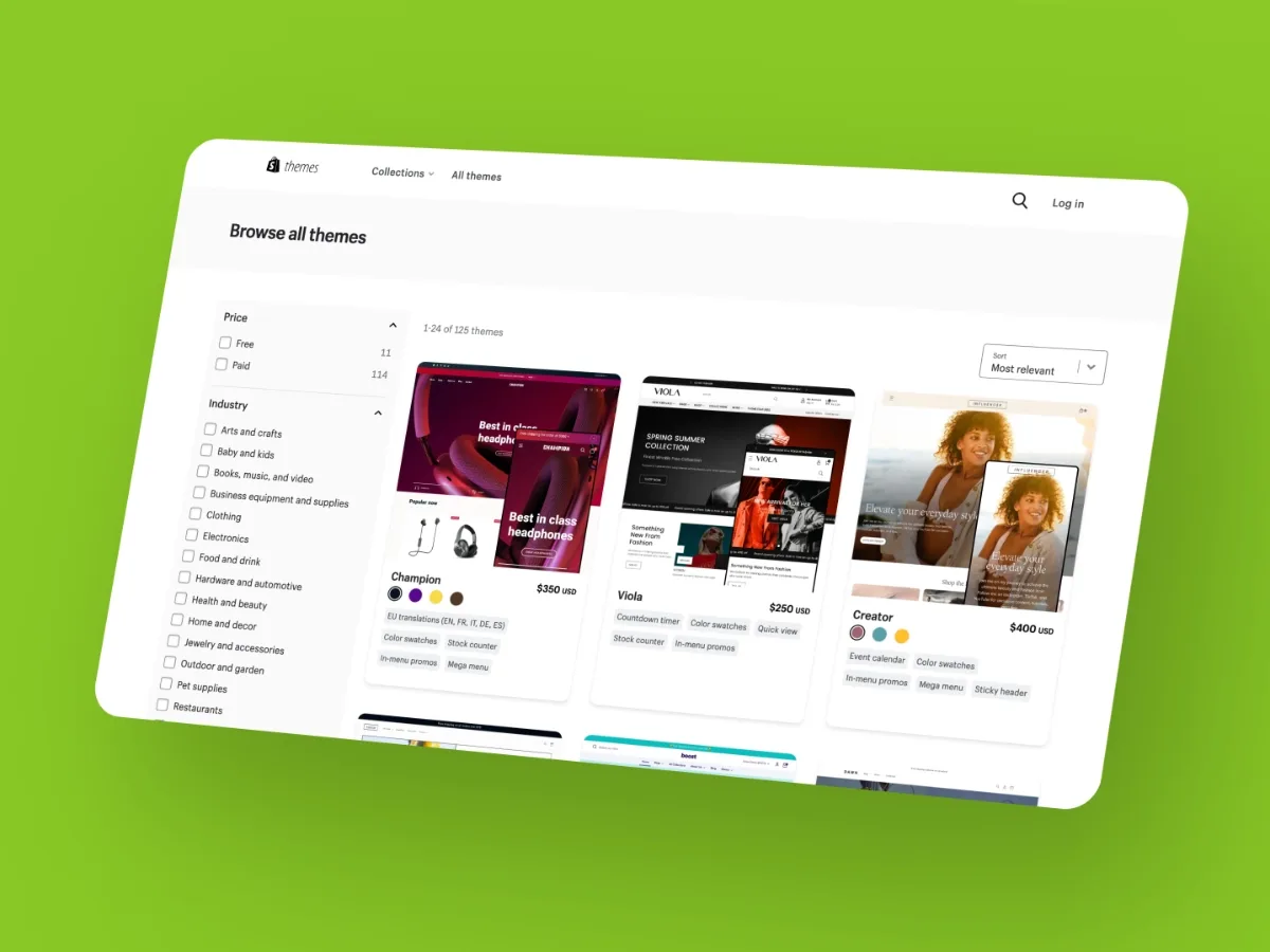 How to Choose the Right Theme for Your Shopify Store
